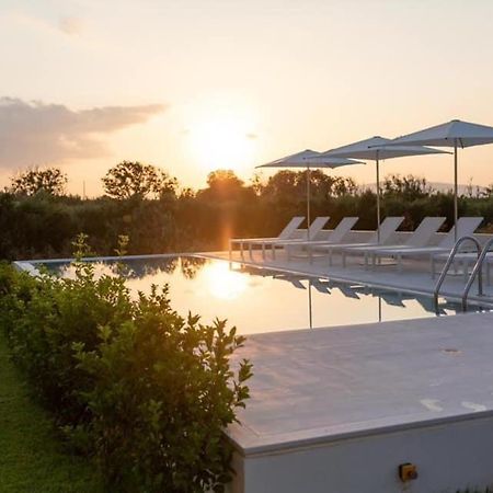 Mikro Livadi Special Lodges - Has An Eco Salt Water Pool - 150M From The Beach Episkopi-Chania Exterior foto