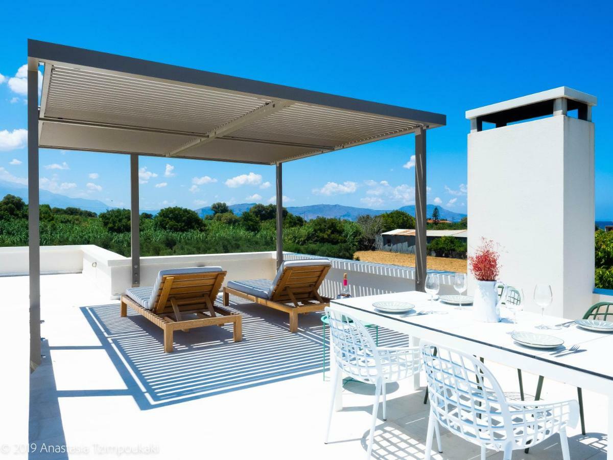Mikro Livadi Special Lodges - Has An Eco Salt Water Pool - 150M From The Beach Episkopi-Chania Exterior foto